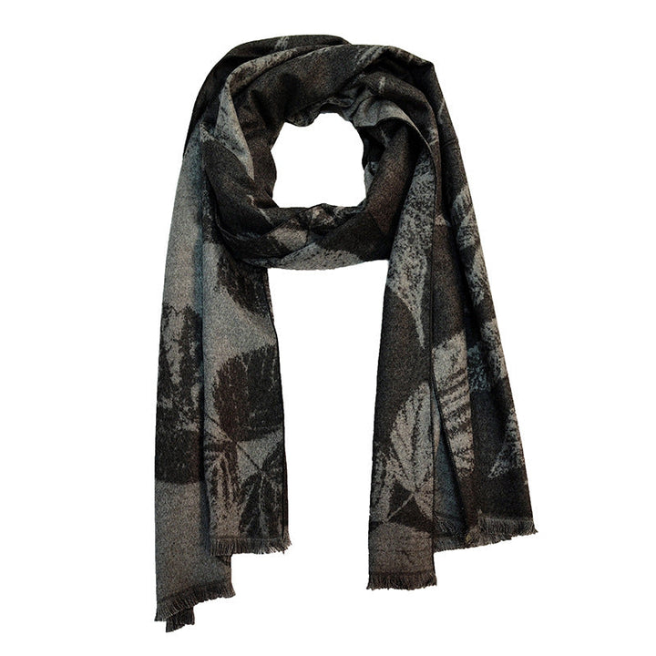 Women's Elegant and Warm Scarf with Modern Check Pattern Kalsten