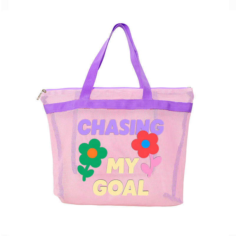 Casual Beach Bag in Playful Design Kalsten