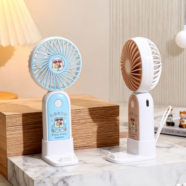 Women Portable Handheld Fan with Cute Design Kalsten