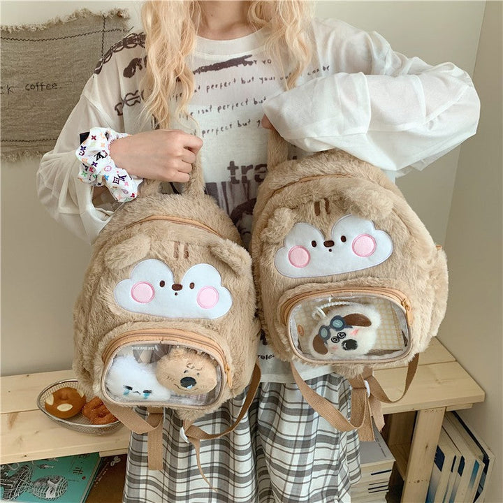 Cozy Backpack In Animal Design Kalsten