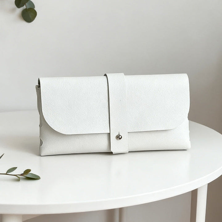 Elegant Faux Leather Clutch Bag Kalsten