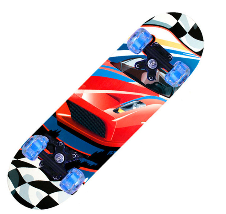 Girls' Cartoon Character Mini Skateboard Kalsten