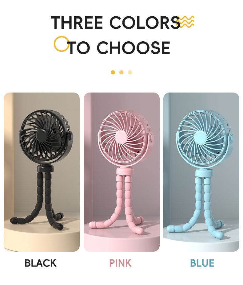 Ladies flexible table fan with movable tripod Kalsten