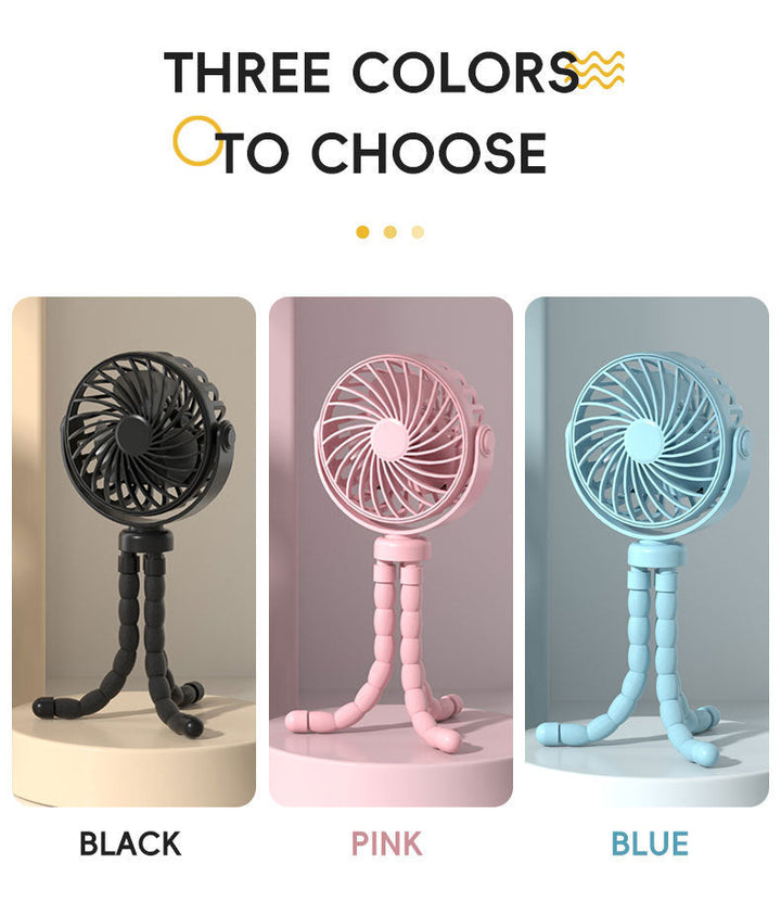 Ladies flexible table fan with movable tripod Kalsten