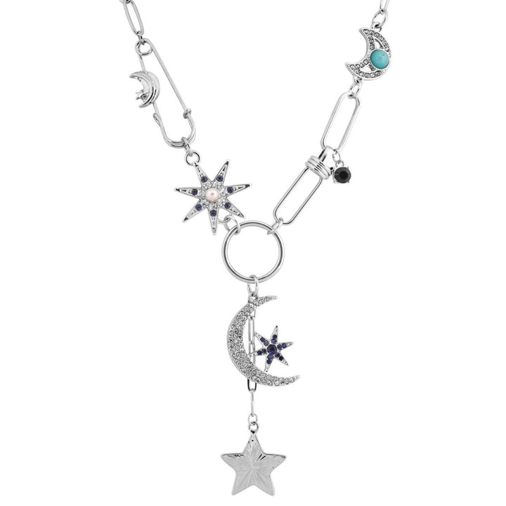 Celestial Charm Layered Necklace Kalsten
