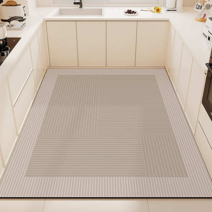 Playful Animal-Themed Non-Slip Kitchen Mat