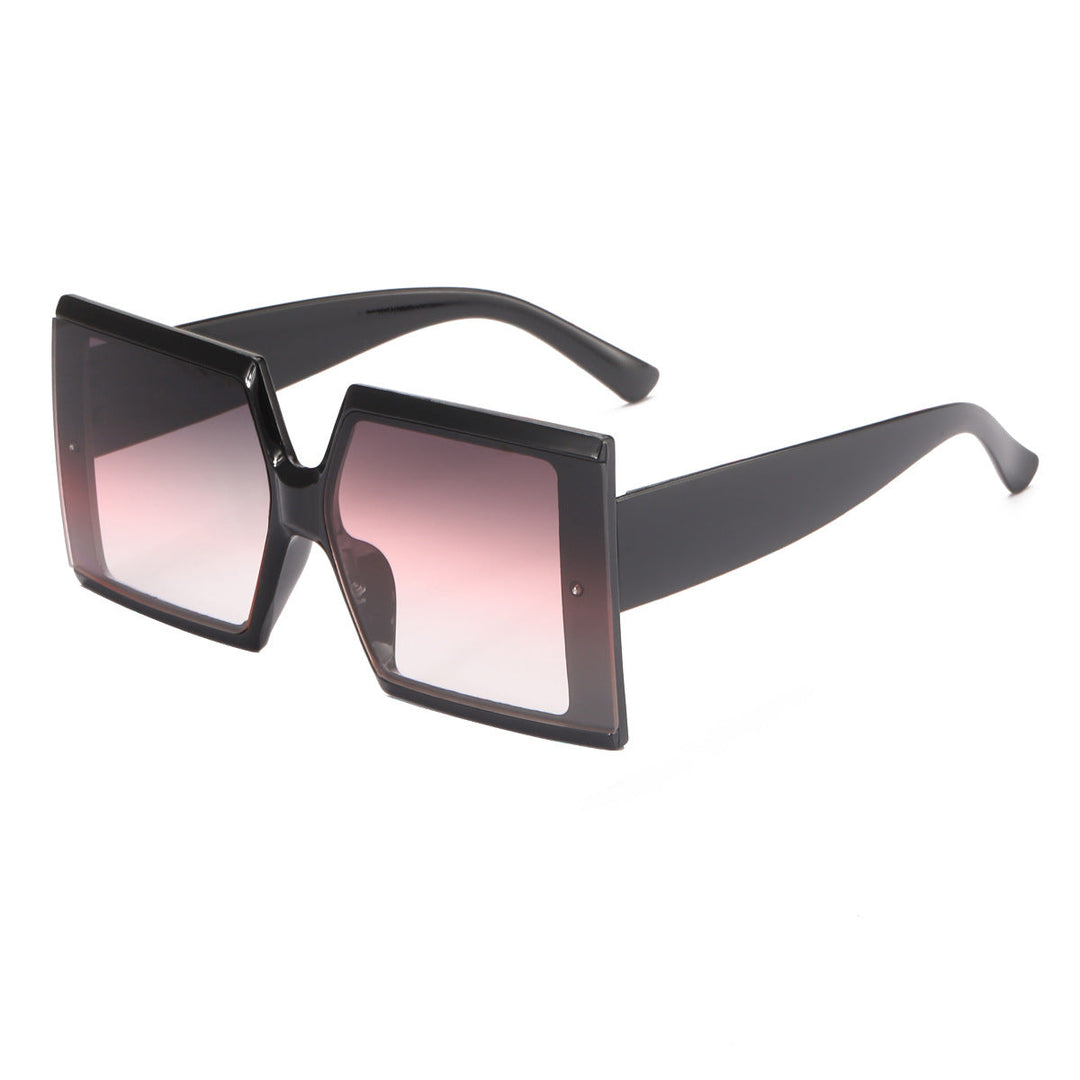 Ladies oversized sunglasses with trendy leopard print Kalsten