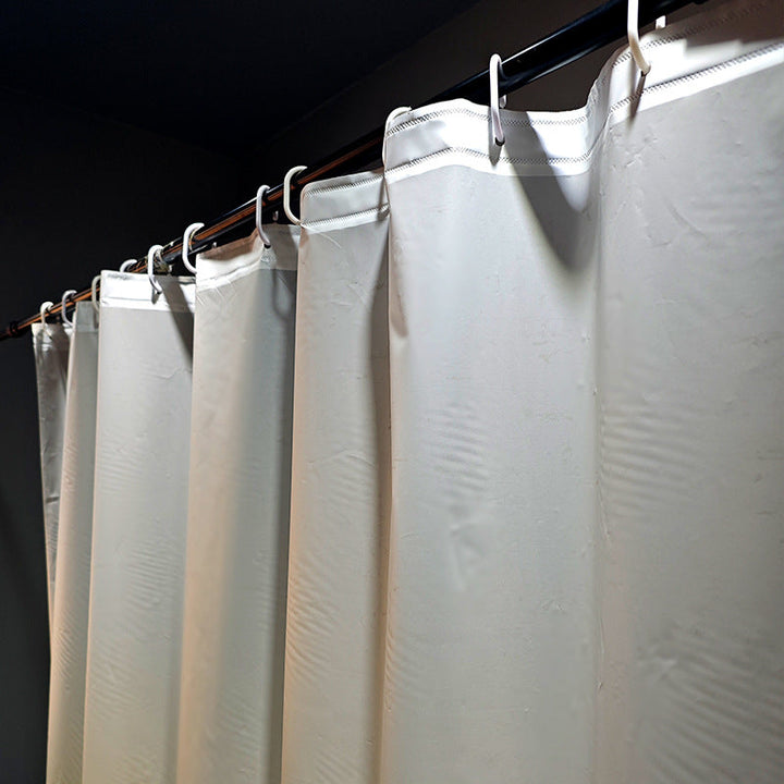 Elegant Textured Shower Curtain Kalsten