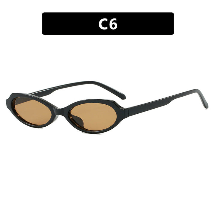 Ladies elegant sunglasses in stylish oval design Kalsten