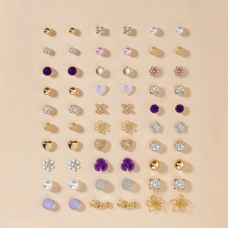 Sparkling Earrings Set Kalsten