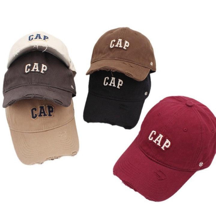 Women's Distressed Cotton Baseball Cap Kalsten