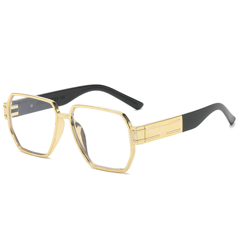Women's modern oversized sunglasses with asymmetric frame Kalsten