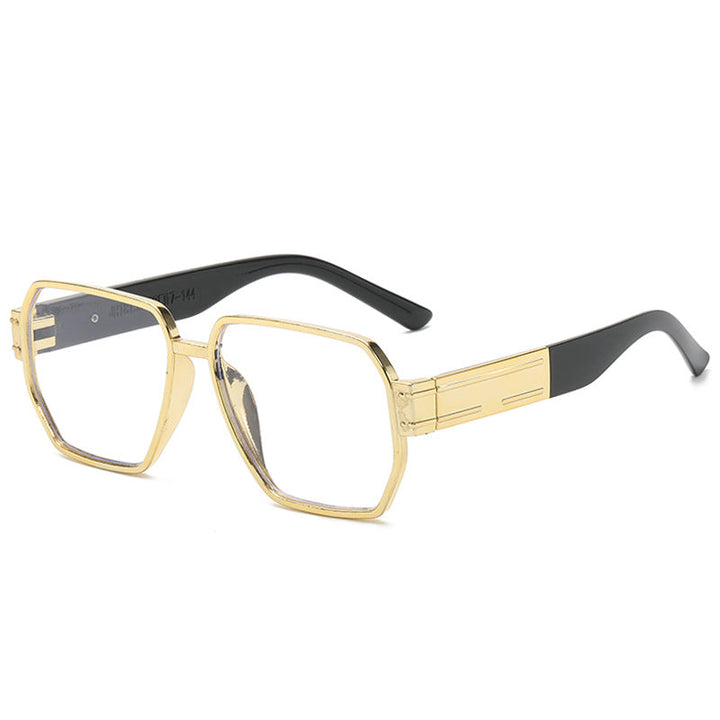 Women's modern oversized sunglasses with asymmetric frame Kalsten