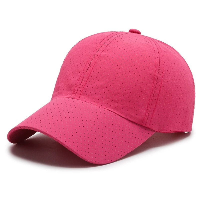 Women's Breathable Sport Cap with Hole Pattern Kalsten