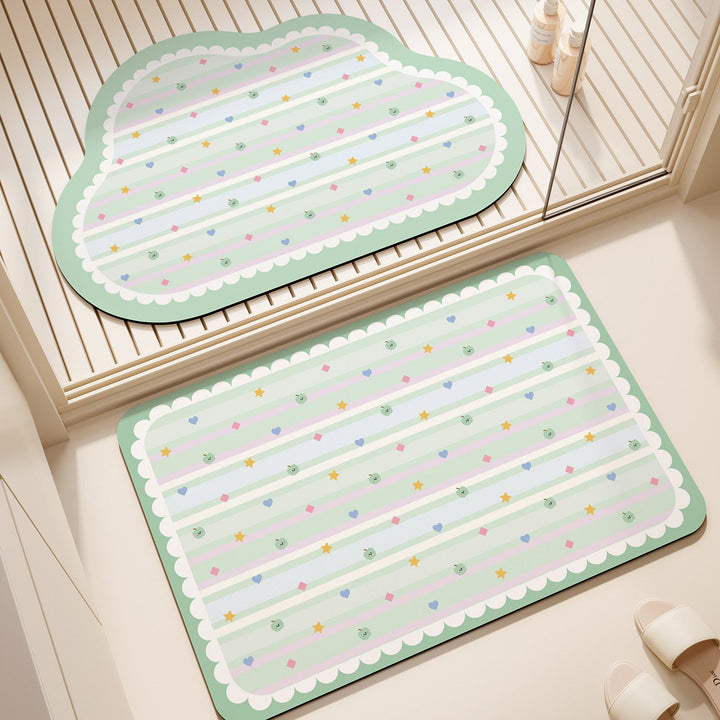 Cute Bow-Patterned Bath Mat Kalsten