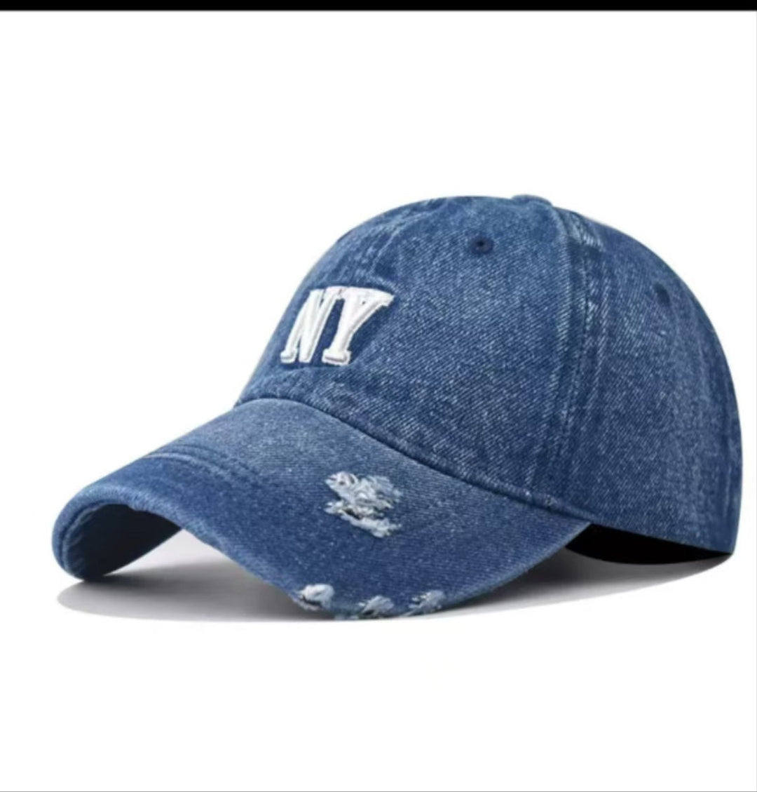 Women's Distressed Denim Baseball Cap Kalsten 1784188163