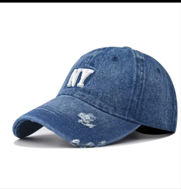 Women's Distressed Denim Baseball Cap Kalsten 1784188163
