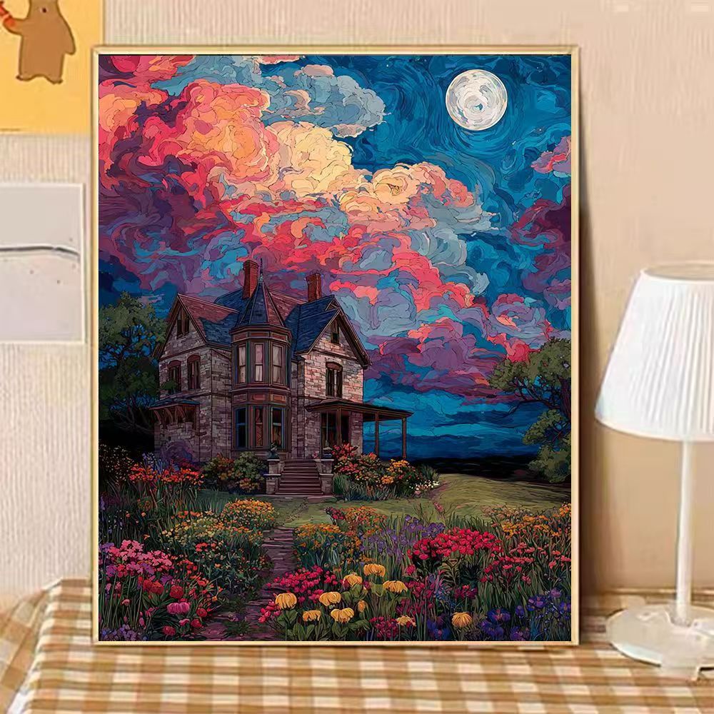 Dreamy Fantasy Landscape Wall Art Kalsten