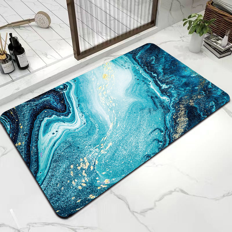 Elegant Abstract Area Mat Kalsten