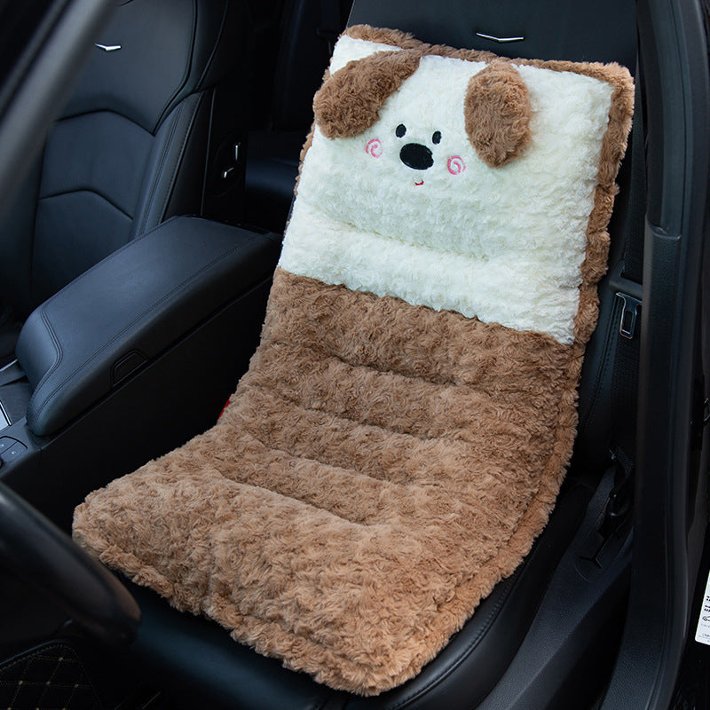 Plush car seat cover Kalsten