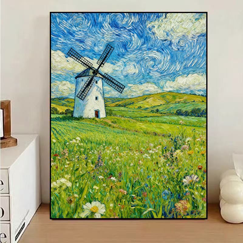 Impressionist Landscape Art Print Kalsten