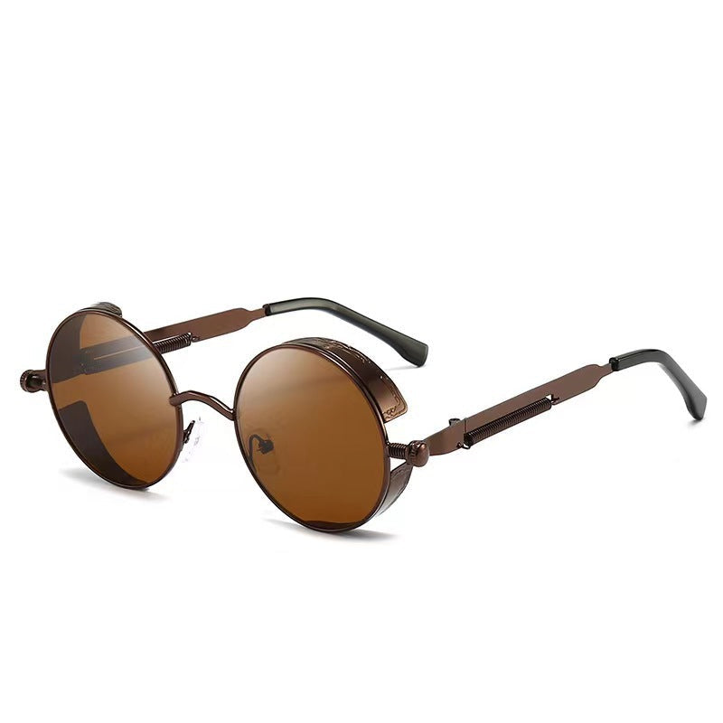 Retro Round Frame Sunglasses Kalsten