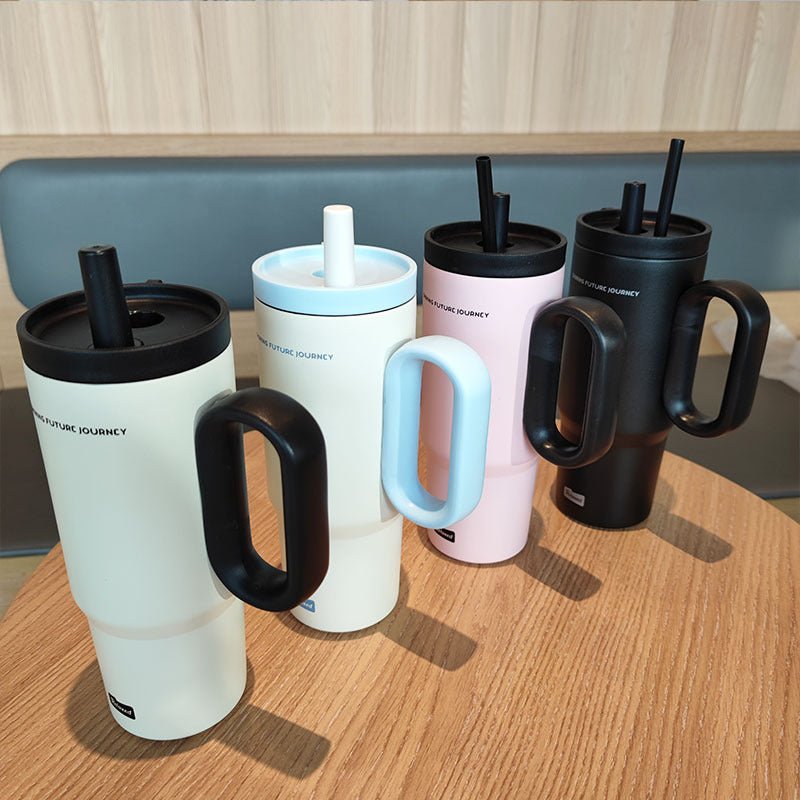 Women insulated drinking container with ergonomic handle Kalsten