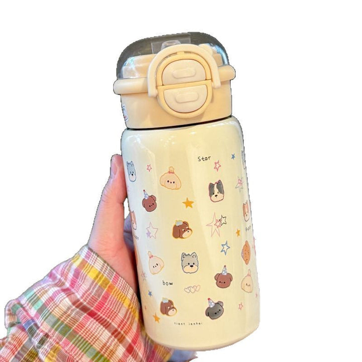 Ladies creative water bottle with animal motifs Kalsten