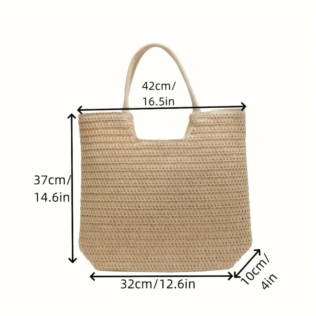 Structured Macrame Shopper Kalsten