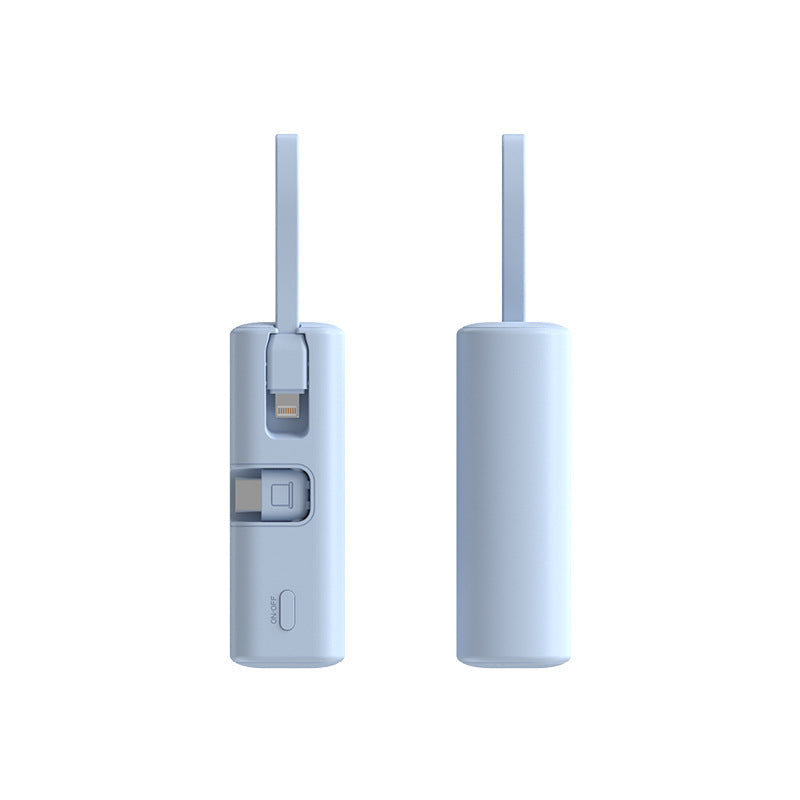Portable charger with integrated cable and high charging speed Kalsten