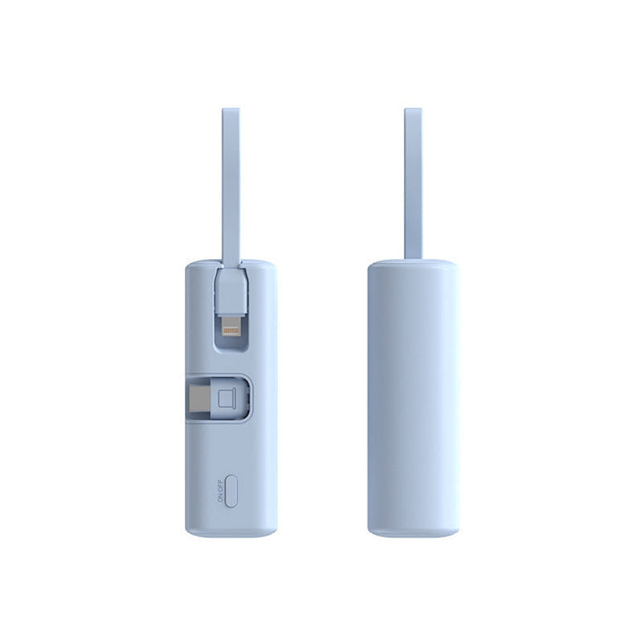 Portable charger with integrated cable and high charging speed Kalsten