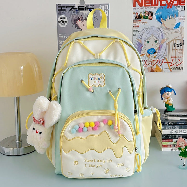 Fun Whimsical Plush School Backpack