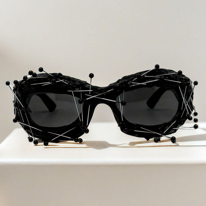 Ladies Creative Design Sunglasses with Innovative Accent Kalsten