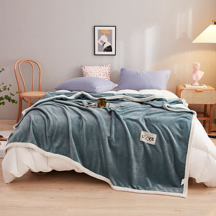 Women Patterned Bedspread with Elegant Houndstooth Optics Kalsten