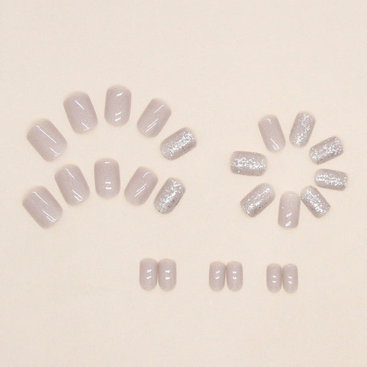 Sparkling Glitter Nail Tip Set Kalsten