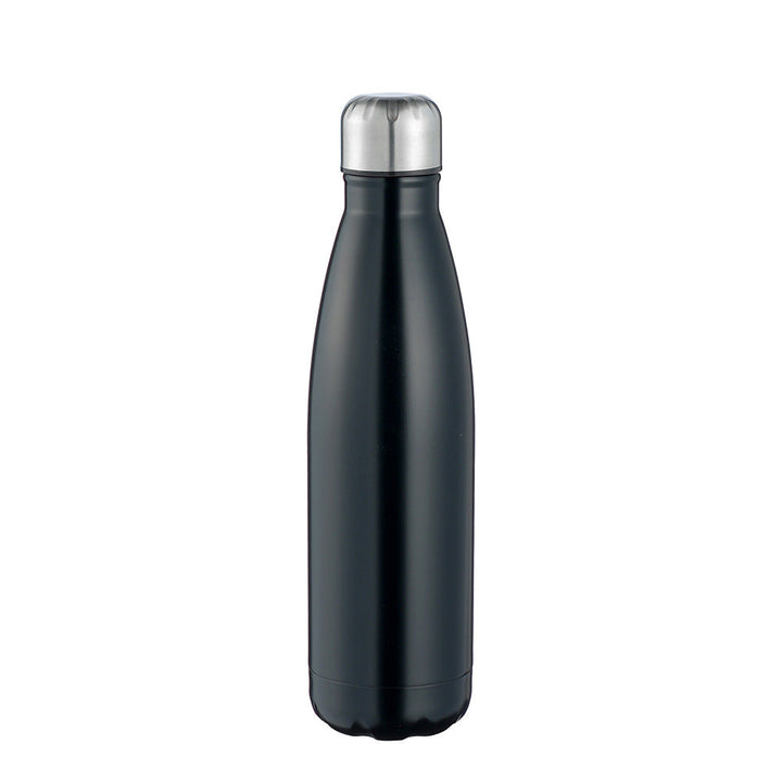Unisex double-walled insulated bottle made of stainless steel with vacuum insulation and leak-proof screw cap Kalsten