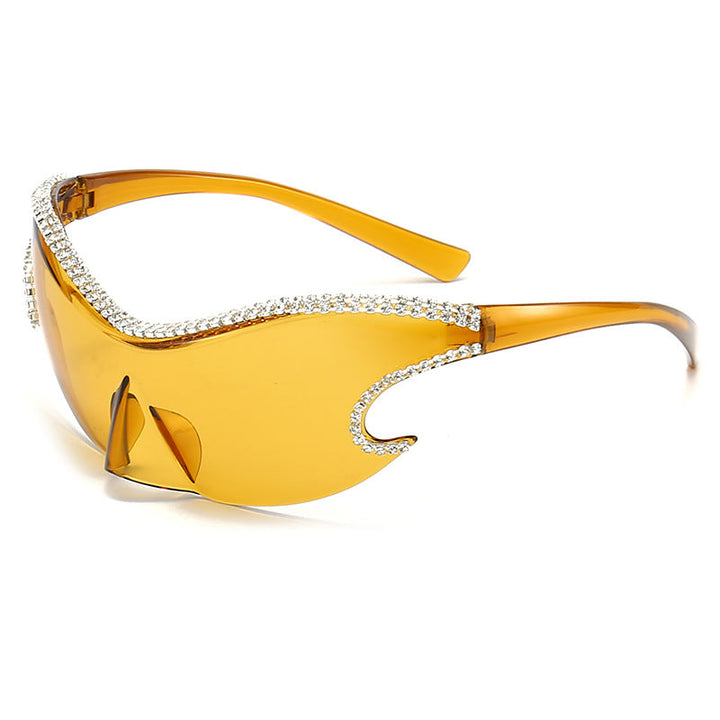 Women's glamorous sunglasses with sparkling rhinestone embellishment Kalsten