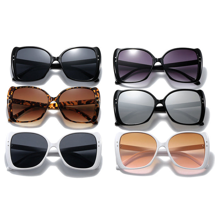 Women oversized sunglasses with brown gradient Kalsten