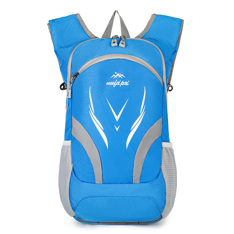 Unisex nan lighter hydration backpack with integrated hydration system breathable mesh back and side mesh outer pockets Kalsten