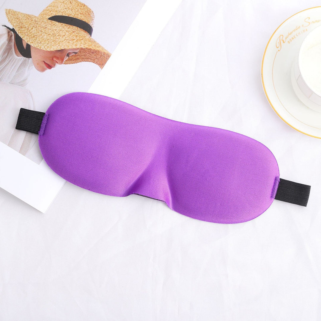 Unisex nan three-dimensional contour eye mask with memory foam, soft nose bridge and adjustable comfort band Kalsten