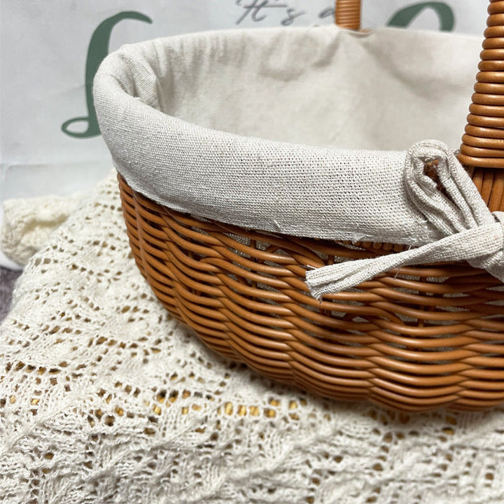 Women’s basket with fabric lining Kalsten