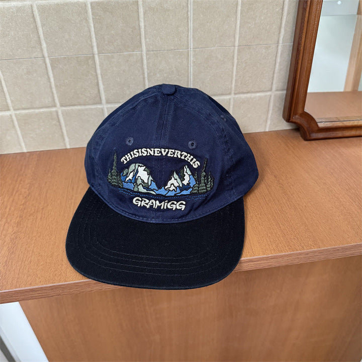 Men's Embroidered Graphic Adventure Cap Kalsten