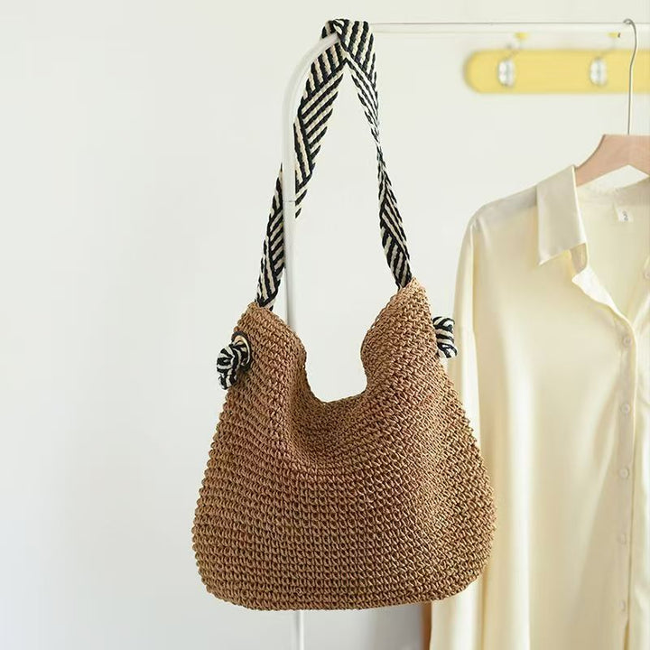 Large Handwoven Basket Shopper Kalsten