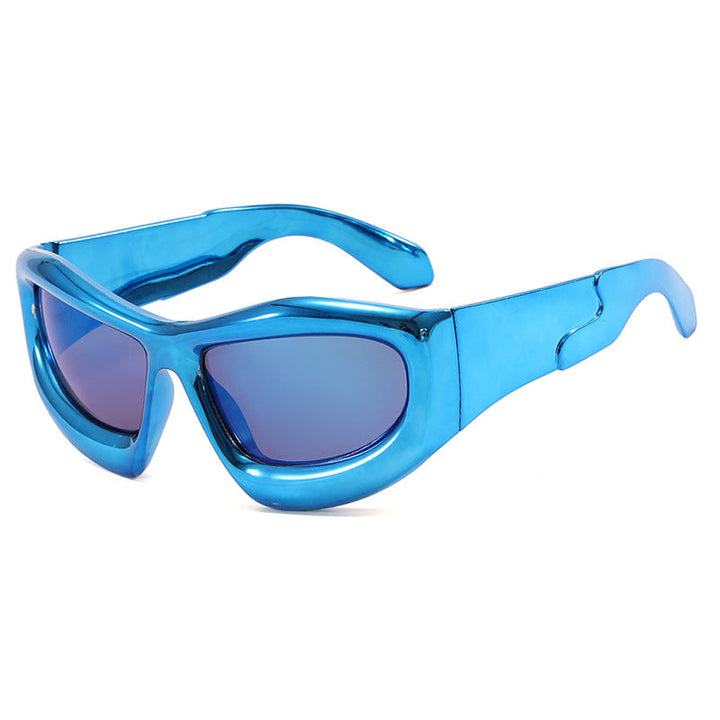 Women's sporty sunglasses with protective UV filter and thick frame Kalsten