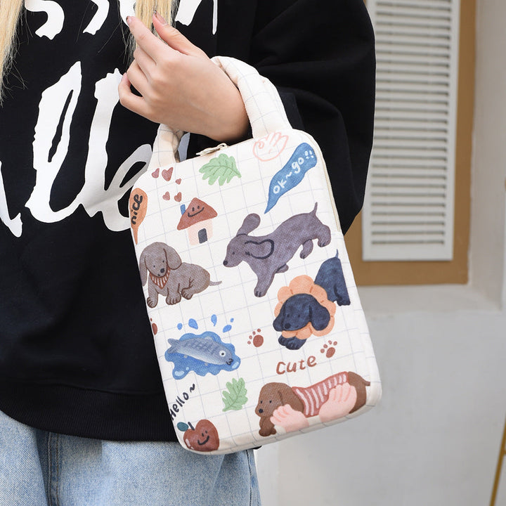 Stylish laptop cover with cute dog design Kalsten