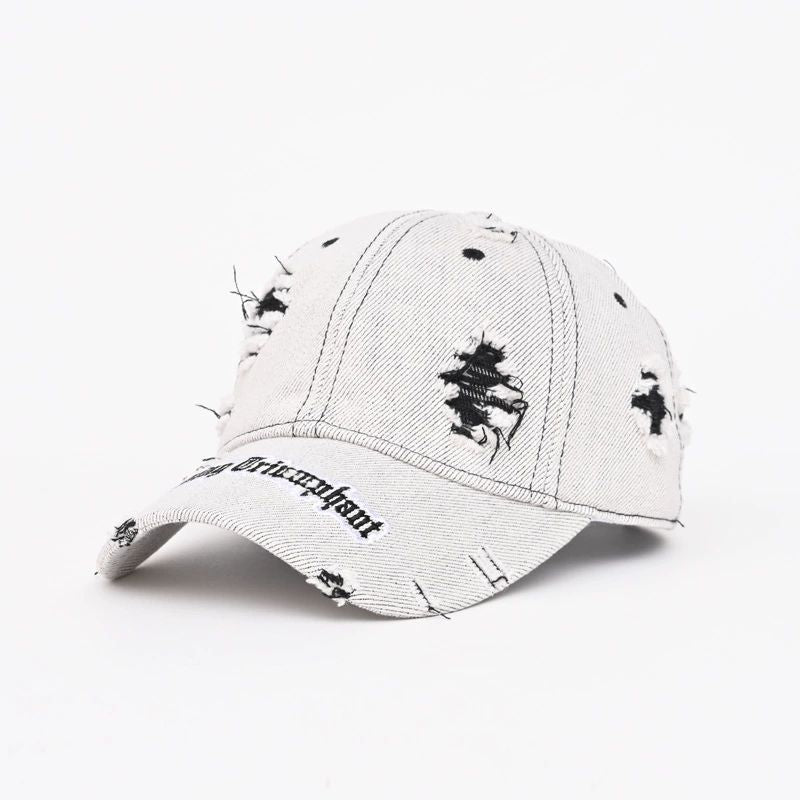 Women's Distressed Denim Cap Kalsten