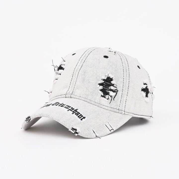 Women's Distressed Denim Cap Kalsten