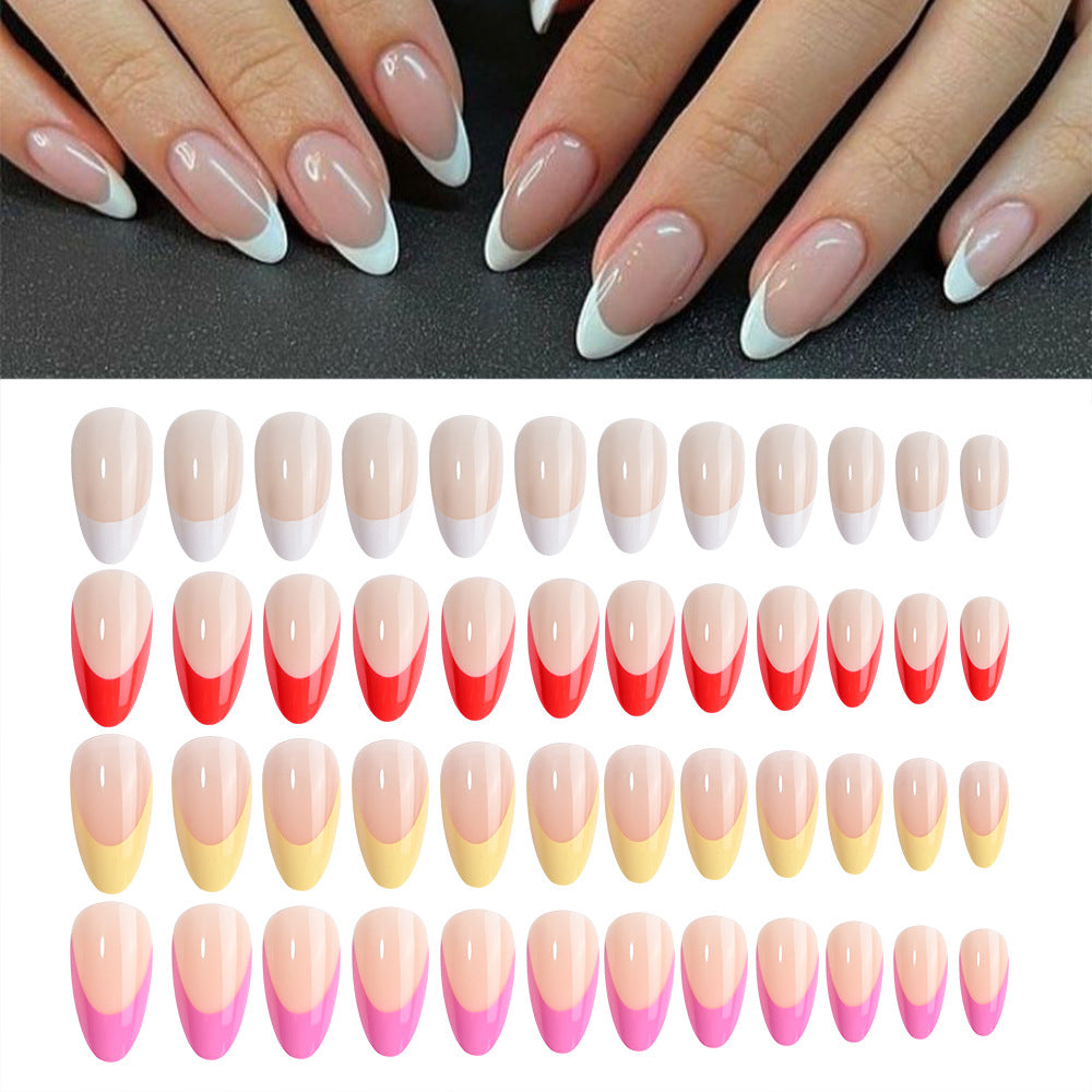Stylish Almond-Shaped Press-On Nail Collection Kalsten
