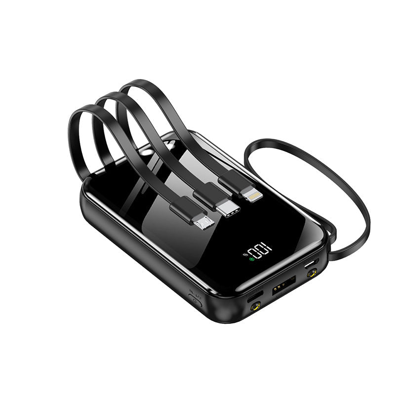 Portable power bank with integrated charging station Kalsten