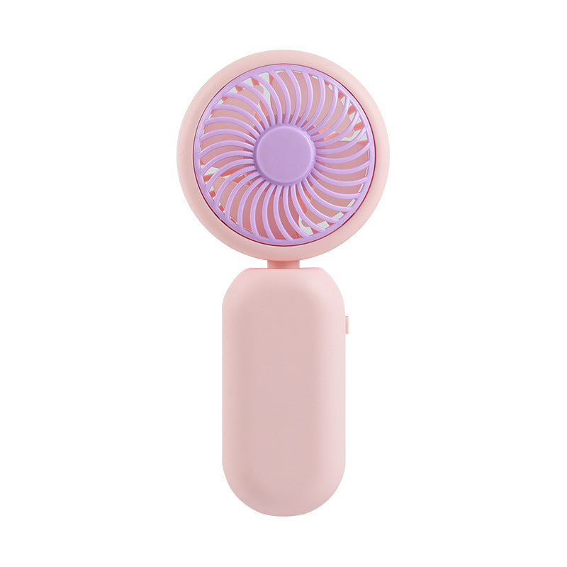 Unisex compact rechargeable hand fan with USB charging function and quiet motor Kalsten